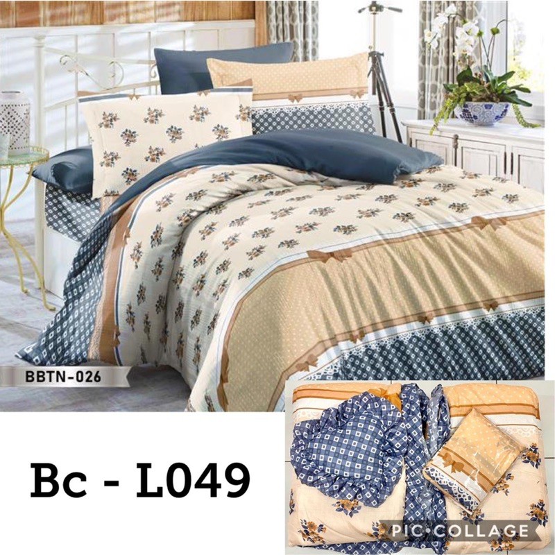 PROMO BED COVER SET Sprei Merk Natasha ukuran king size