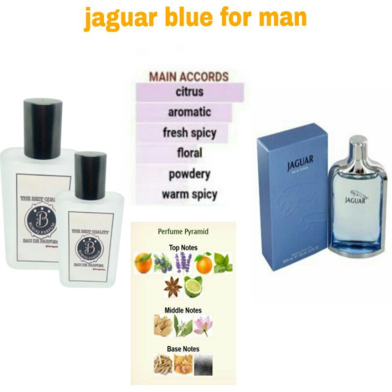 PARFUM PRIA JAGUAR BLU WANGI STRONG OUTDOOR TAHAN LAMA