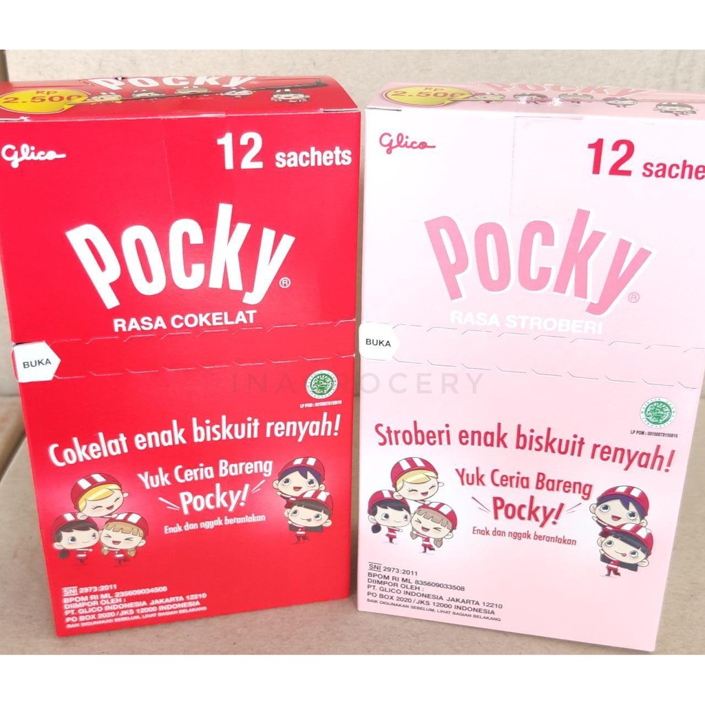 

GLICO POCKY ( 2 Varian) 12pcs x 11gr