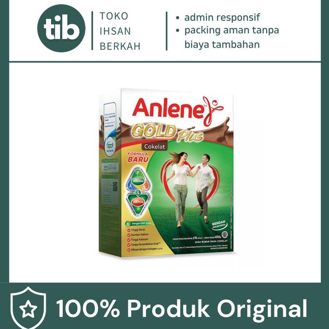 

[COD] ANLENE Gold Plus Susu Cokelat Box - 650gr [COD]
