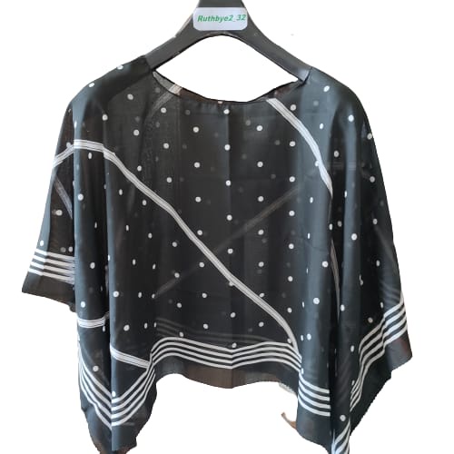 Ruthby Kimono Scarf / Scarf Outer / Outerwear / Outer Scarf-Kimono-Polka small