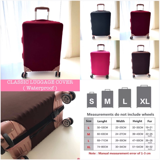 NEW ARRIVAL!!! CLASSIC LUGGAGE COVER / waterproof