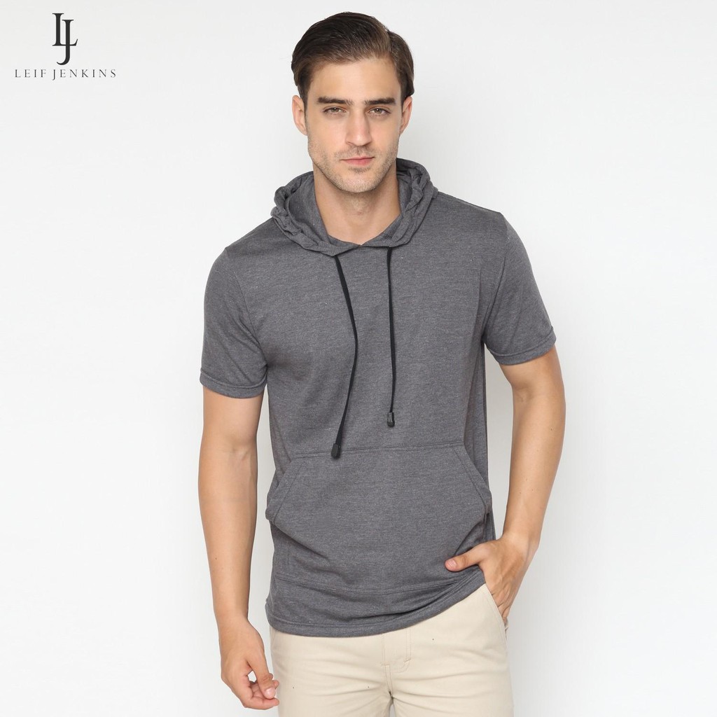 Misty Dark Grey Hoodie Tees