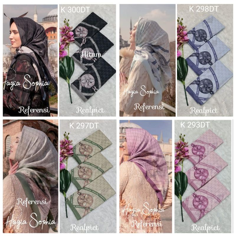 jilbab segi empat  motif voal motif lasercut denay motif voal motif premium (harga grosir partai)