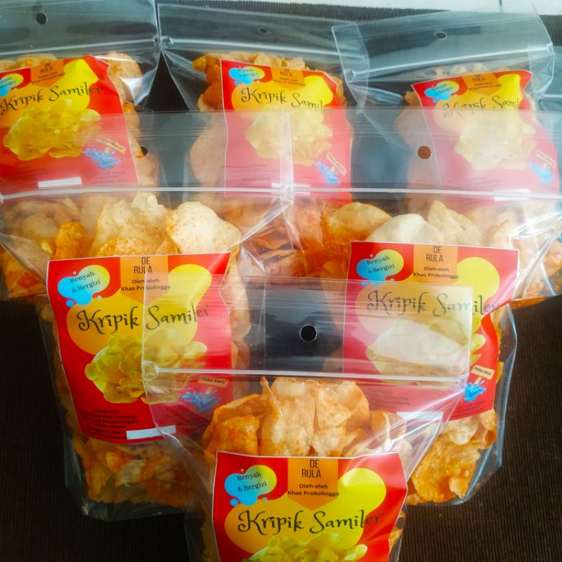 KRUPUK SAMILER/OPAK GAPIT/OPAK PEDAS / OLEH-OLEH /JAJAN SNACK