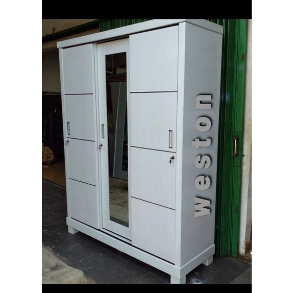 LEMARI PAKAIAN 2 PINTU & 3 PINTU ( DUCO ) MULTIPLEK TEBAL
