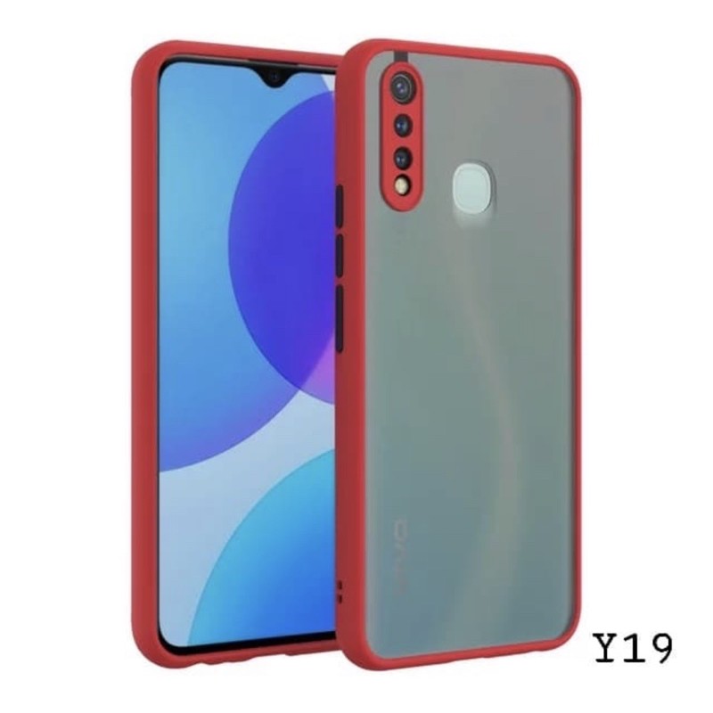 Vivo Y19 My Choise Case Dove Bumper Aero Fuze Macaron