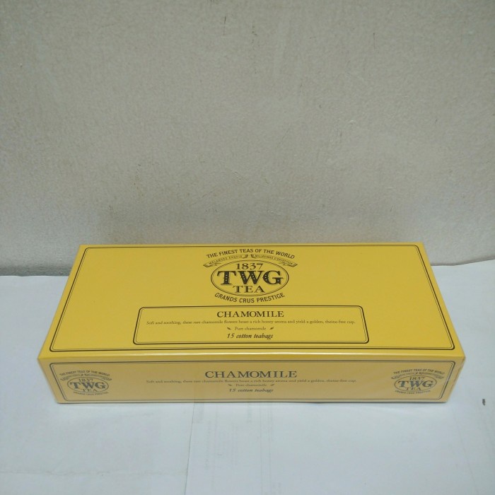 

(BISA COD) Teh Celup TWG TEA Chamomile Camomile 15 Teabags