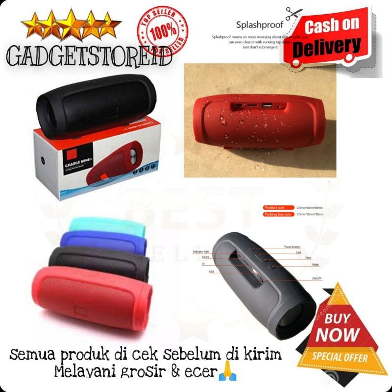 Speaker Bluetooth J mini 3+ Super bass / SPEAKER AKTIF BLUETOOTH J MINI 3+ HIGH BASS