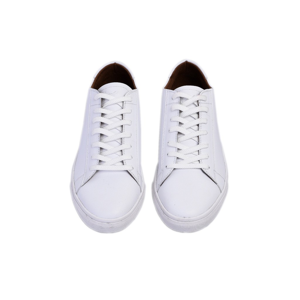 SANCHEZ WHITE |FORIND x Zapato| Sepatu Sneakers Kulit Asli Putih Casual Kasual Polos Ori Footwear