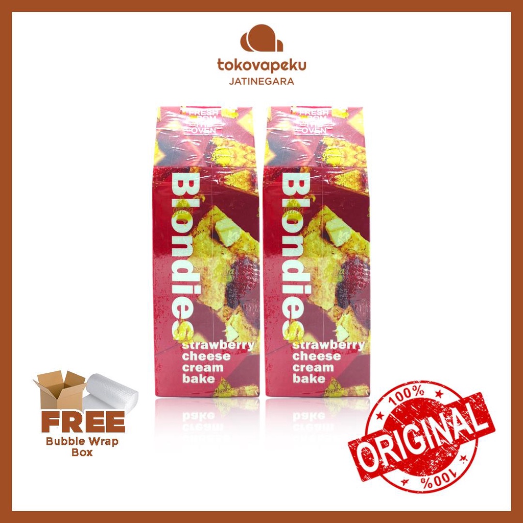 BLONDIES V1 STRAWBERRY CHEESE CREAM BLONDIES 60ML ORI by IDJ