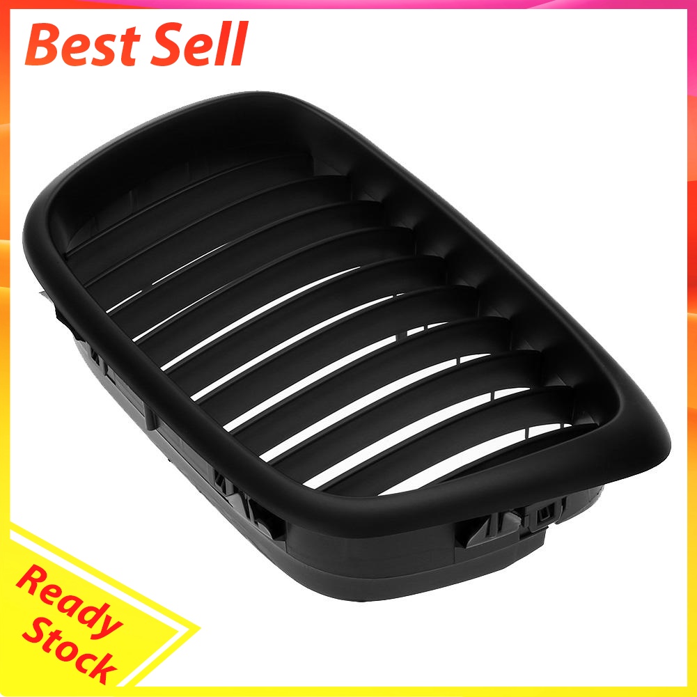 E39 Matt Black Kidney Front Grille for BMW 99-03 518 520 523 525 528 530