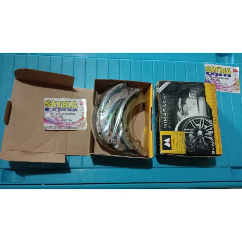 kampas rem belakang Daihatsu Hijet 1000 s75 zebra Espass S88 s89