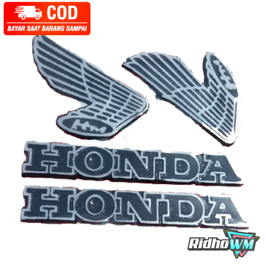 Jual Emblem Honda Cb Gll Tiger Hiasan Motor Indonesia Shopee Indonesia