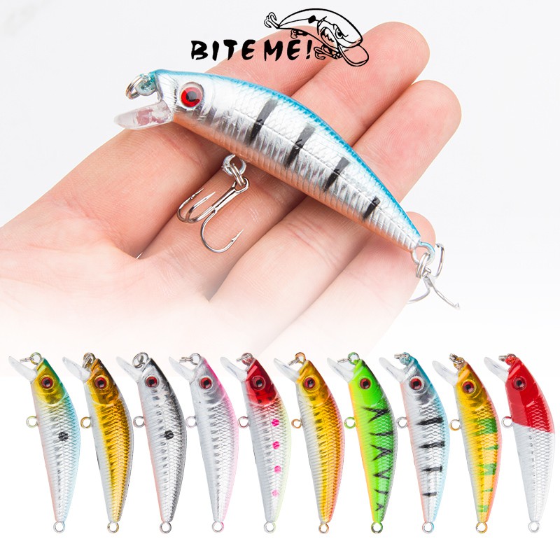 Umpan Pancing Buatan Plastic Bait 1Pcs 70mm/7.9g Umpan Mancing Top Water Lure Kail Pancing Umpan Mancing Alat Pancing Murah Alat Pancing Minnow Lure Umpan Pancing relix nusantara Umpan Ikan