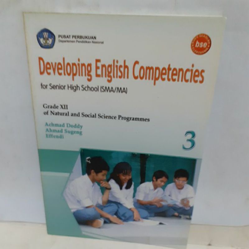 

Pelajaran Developing Englush Competencies 3 SMA
