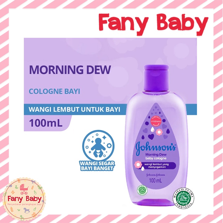 JOHNSON'S BABY COLOGNE 100ML [ MORNING DEW  ]