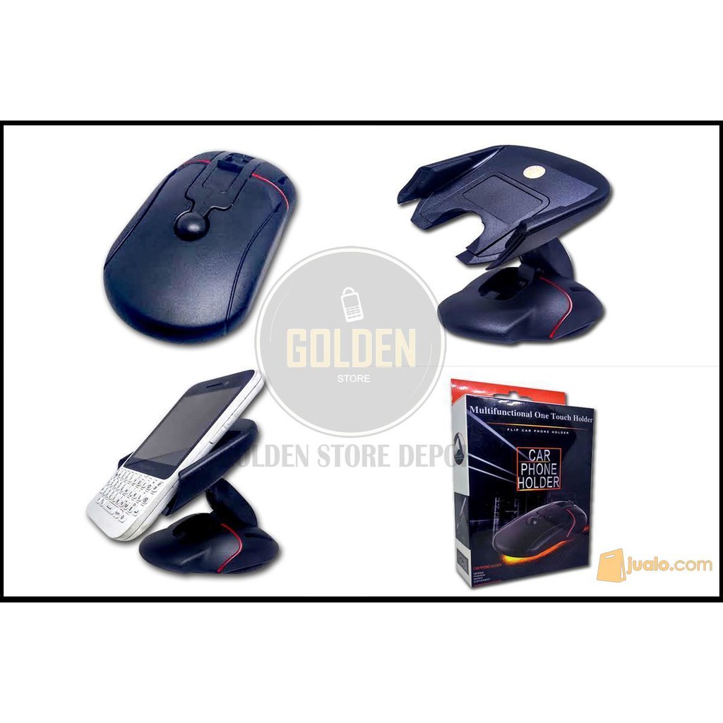 GoodCase - Car Holder Mobil HP Model Mouse / Dudukan HP di Mobil Mouse