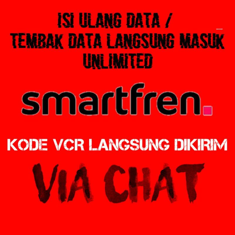 Voucher Smartfreen Unlimited / Tembak Data Langsung Masuk