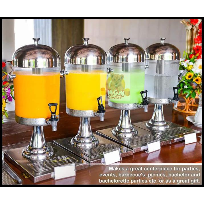 Hotel Juice Dispenser 8L Stainless / dispenser tower BARU