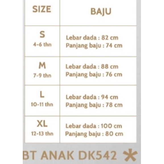 Sorex kids baju tidur DK542 daster anak perempuan chill series