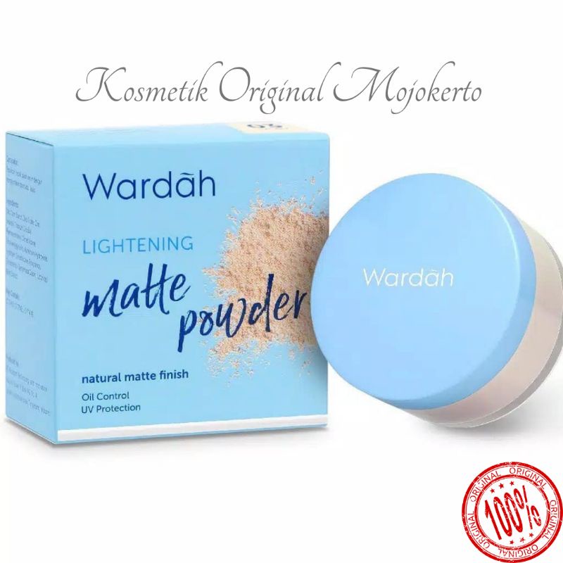 Wardah Lightening Loose Powder | Wardah Lightening Matee Powder | Wardah Loose Powder | Wardah Bedak