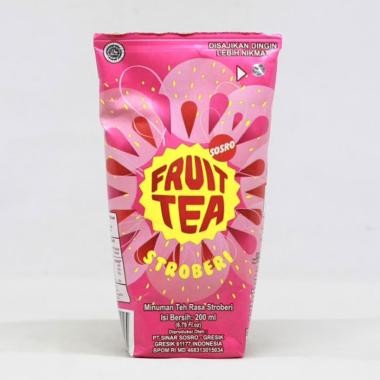 

Fruit Tea Strawberry Genggam 200 ml