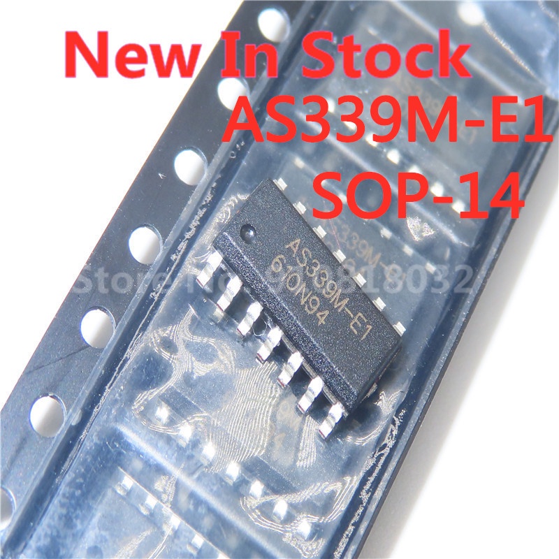 [xqx] 5pcs/lot AS339M-E1 AS339M SOP-14 power management IC chip In Stock IC Asli Baru