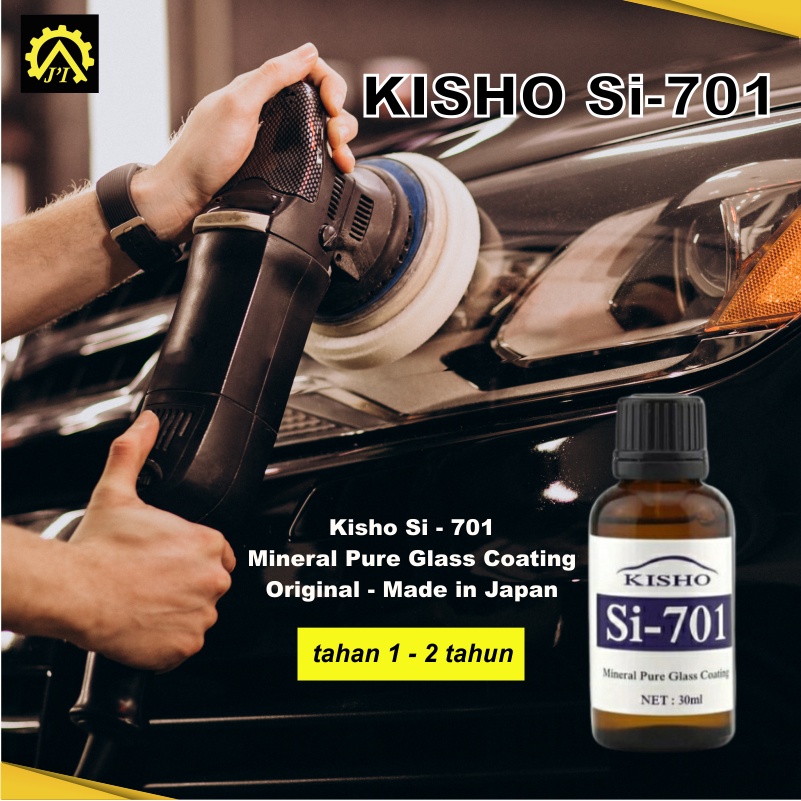 Kisho Si 701 Made in Japan 30 ml, Super Glass Coating, Efek Daun Talas, Nano Ceramic Coating Origina