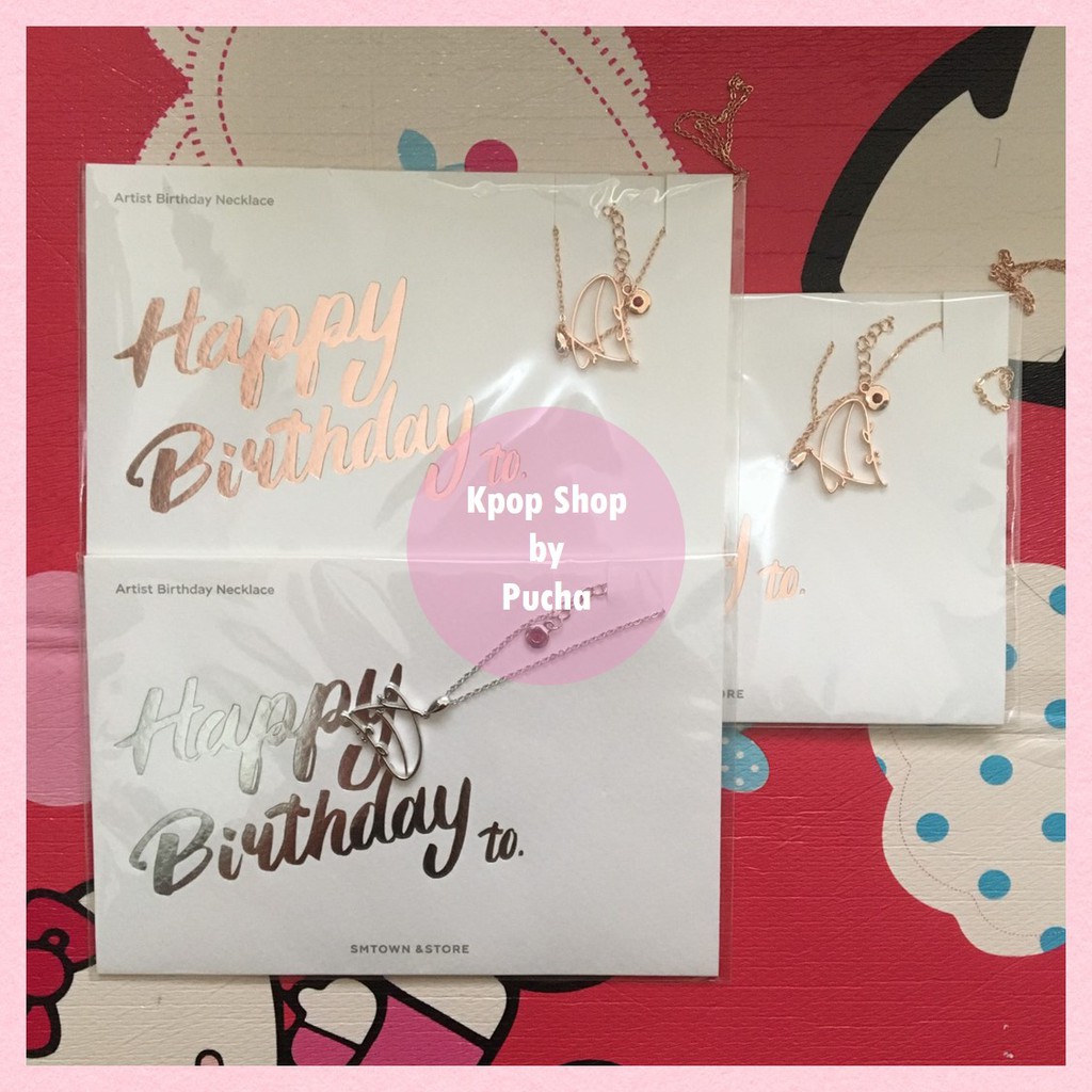 BIRTHDAY NECKLACE DO KYUNGSOO EXO