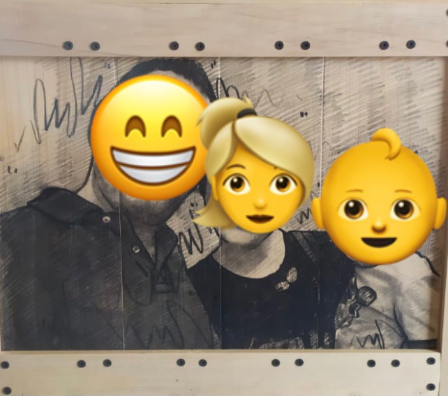 Lukisan Kayu - Landscape 47x42cm - Photo On Wood - Sketsa - Buatmekar