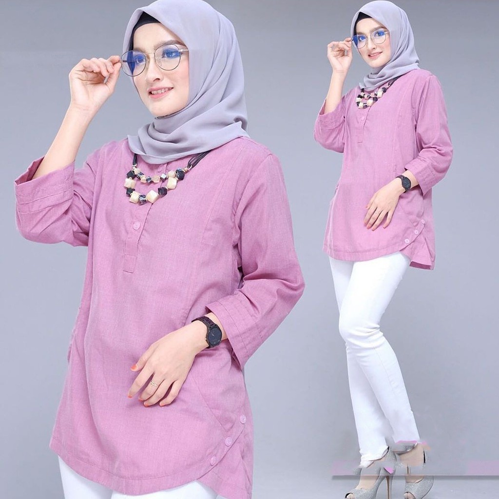 [ SUPER SALE ] Arra Blouse | Atasan Muslim Wanita