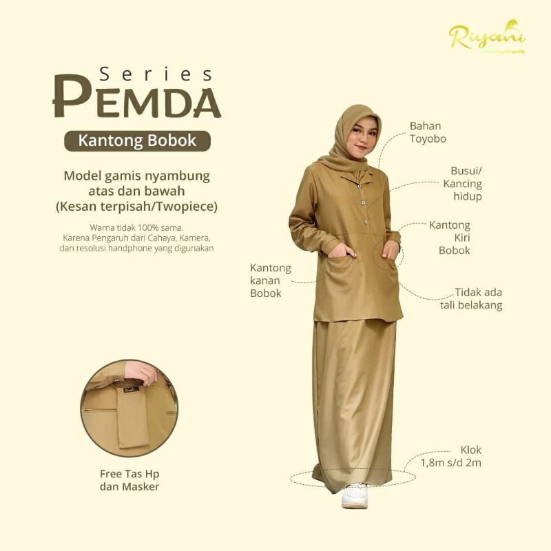 Gamis Pemda Riyani