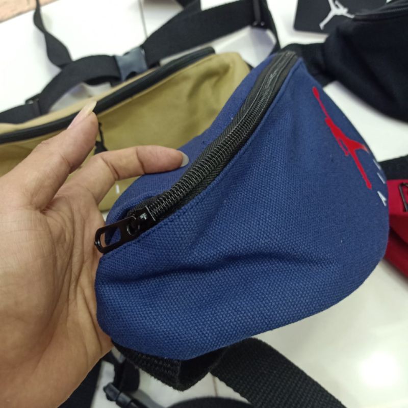 Waistbag Jordan Canvas Tas Pinggang import