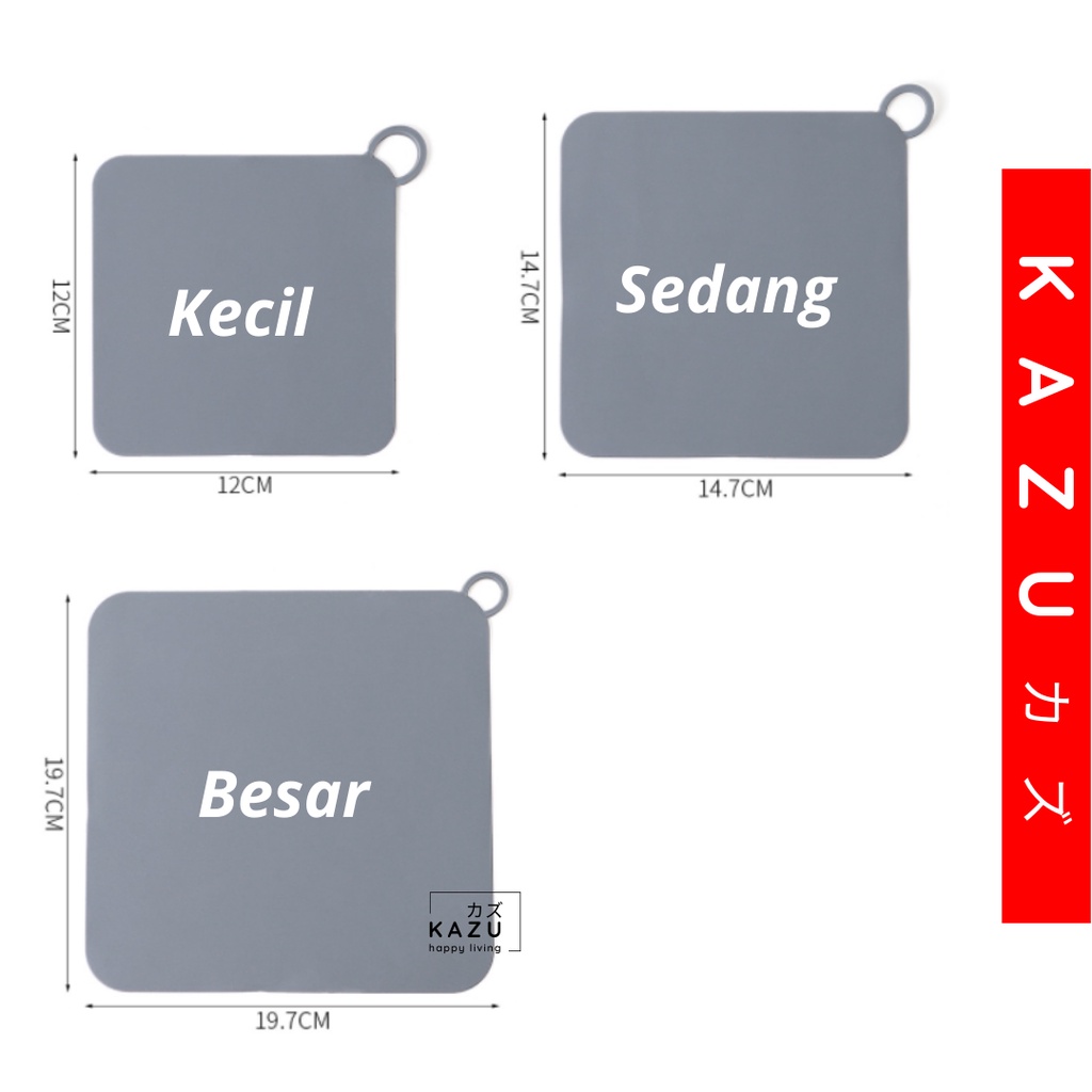 KAZU KHL232 Penutup Lubang Saluran Air Kamar Mandi Wastafel Silikon Anti Bau Serangga