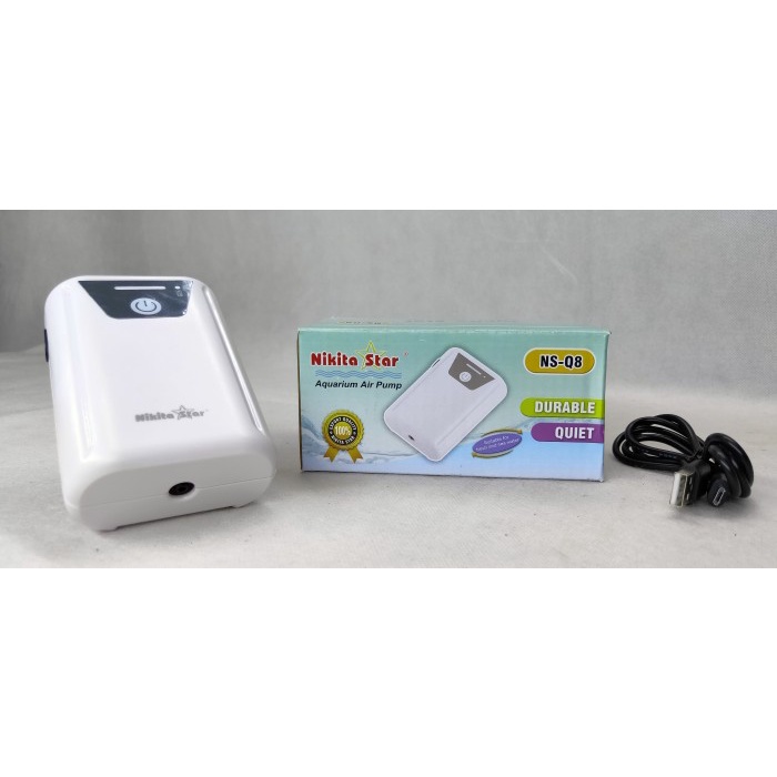 Aerator Portable 1 Lubang Nikita Star Ns-Q8 Ac Dc Airator Ac/Dc