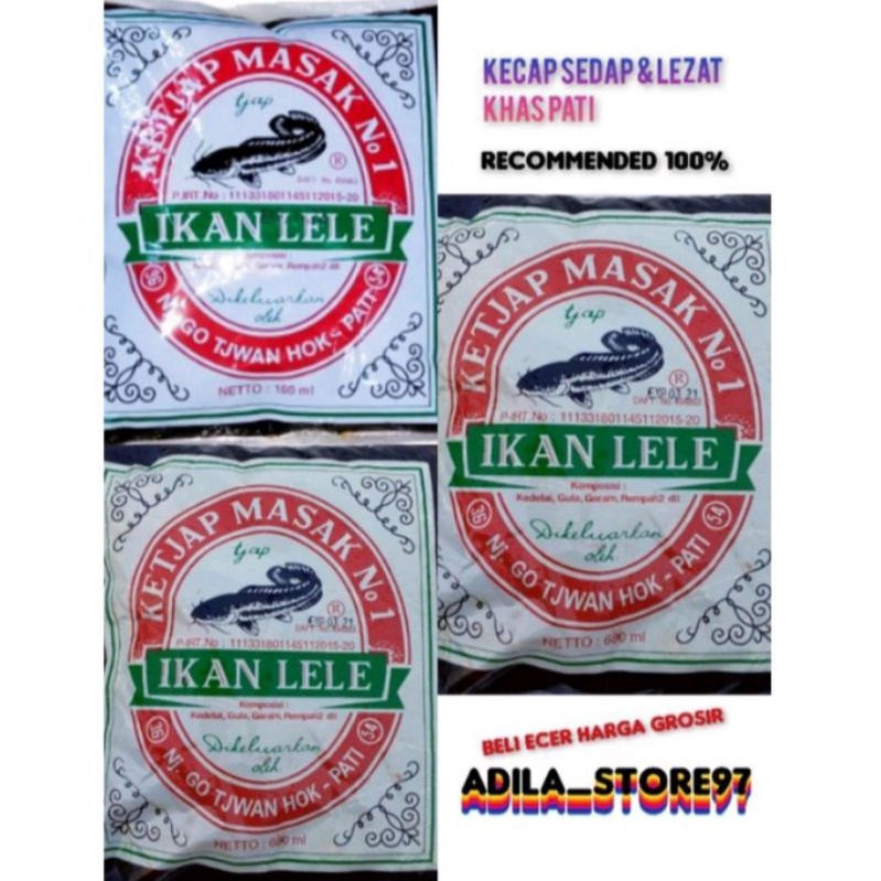 

[ Bundling 2 Bungkus ] Kecap Lele Asli Pati 340ml Bundling 2pcs Termurah Exp Agustus 2026