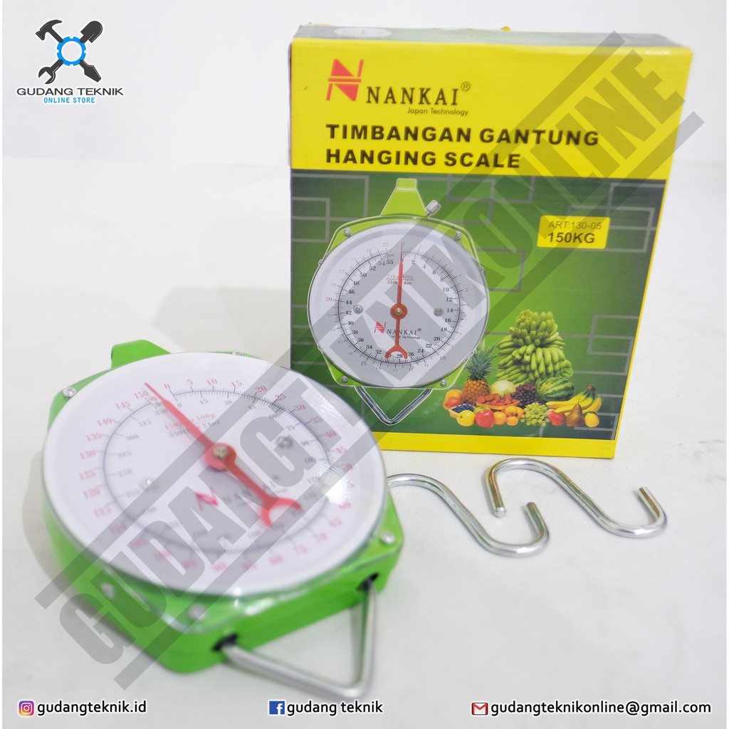 Timbangan Gantung 150Kg Nankai Hanging Scale 150 Kg