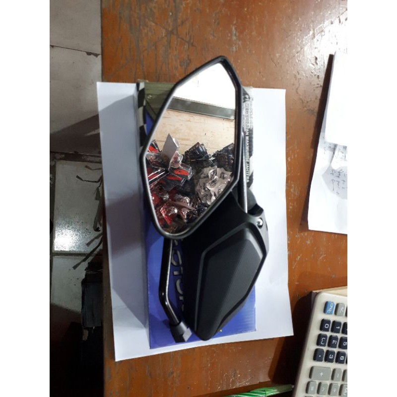 Kaca Spion Standar Vario 150 Universal Semua Motor Drat Ukuran 14 Honda-1