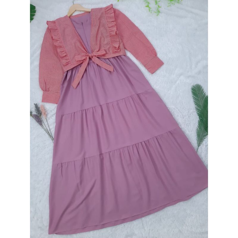 ALTARIK SET 2IN1 OUTER SQUARE // GAMIS SET ROMPI KOTAK // KAIRA SET OUTER / RUBIYA SET / MIRANTI SET