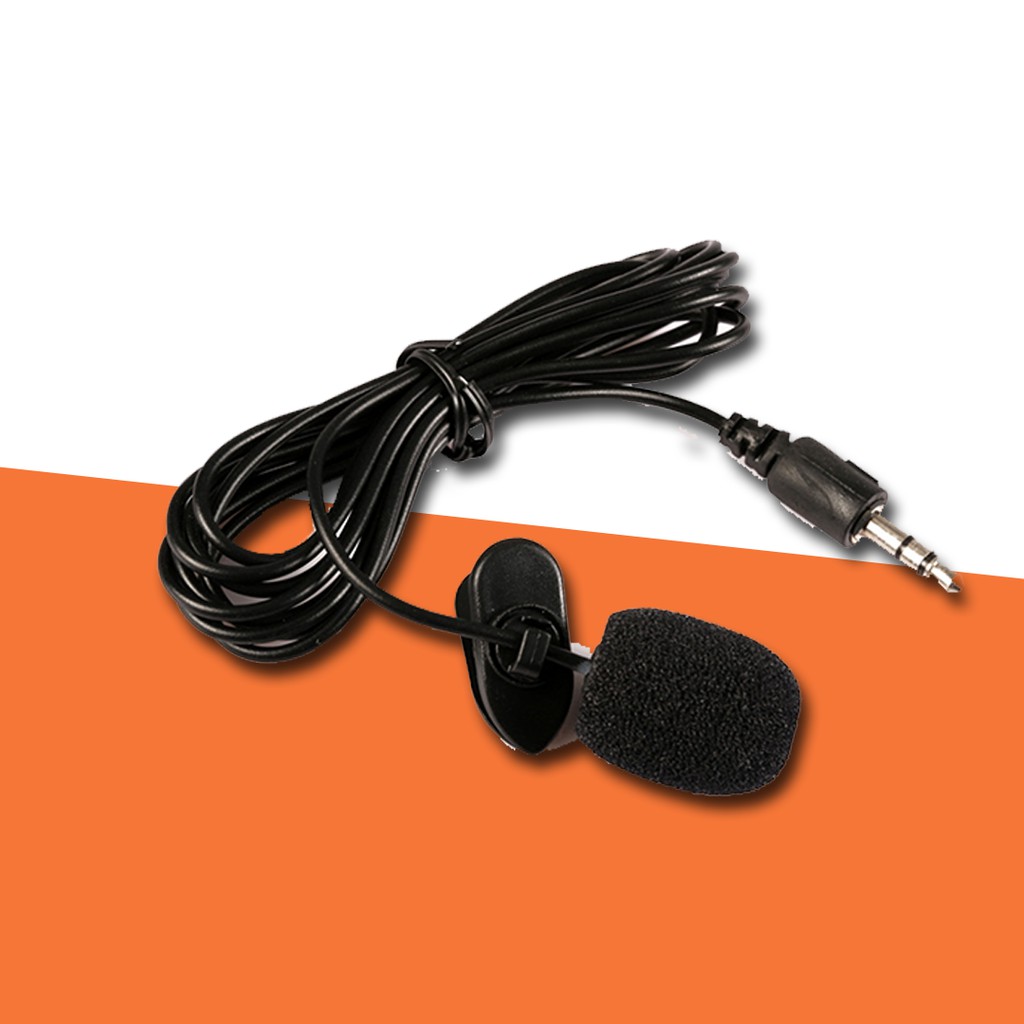 Mic Clip On Audio Splitter Condenser Microphone Baju Murah Adapter Type