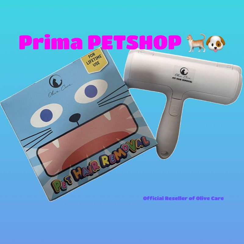 Olive Care Pembersih Bulu Kucing dan Anjing PET HAIR REMOVAL PET ROLLER Jangka panjang