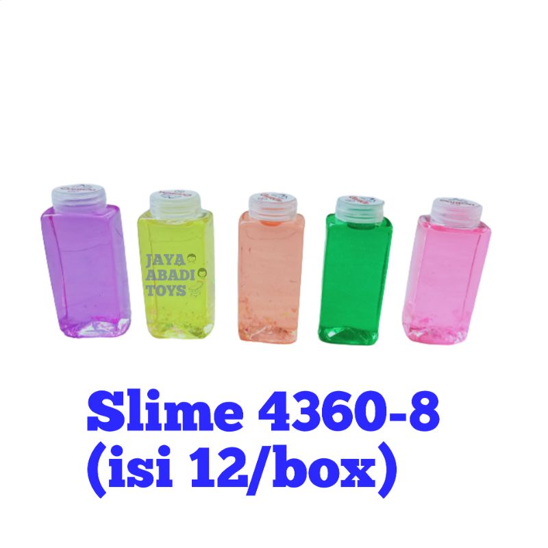 MAINAN SLIME BENING IMPORT / TRANSPARAN GLITER BOTOL KARAKTER MURAH MERIAH  TIDAK ADA TANDINGAN