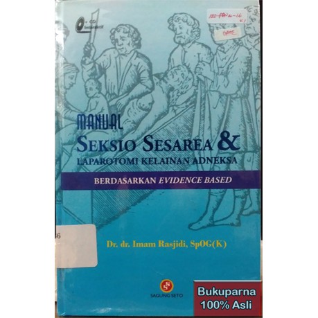 

Buku Manual seksio Sesarea Laparotomi Kelainan Adneksa