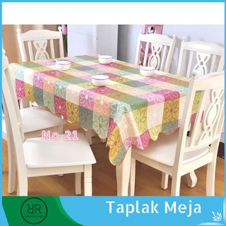 Taplak Meja Makan Kotak Bulat Bundar Ruang Tamu Anti Air Taplak Meja Makan Kotak Bulat Bundar Ruang Tamu Anti Air