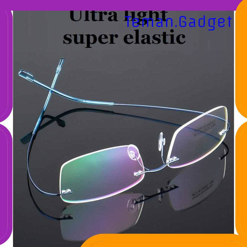 TG-EA044 FONEX FRAME KACAMATA FRAMELESS TITANIUM ULTRA LIGHT - JHY-295