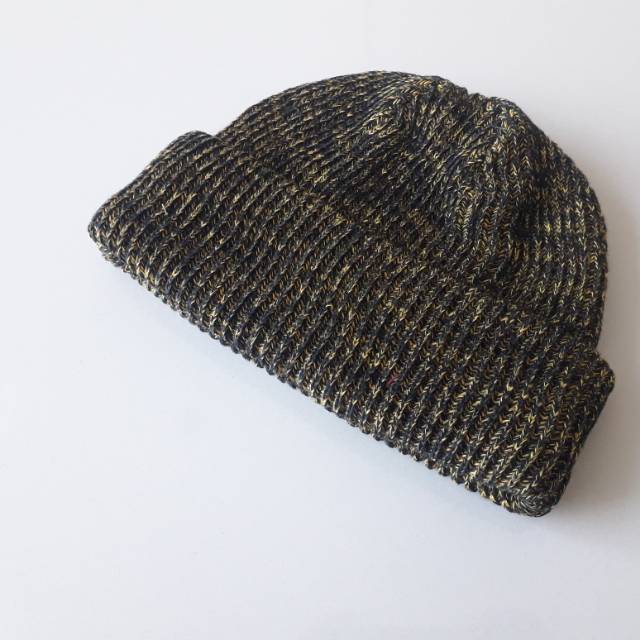 Short beanie hat skate  miasty series mustard misty/beanie hat mustard misty