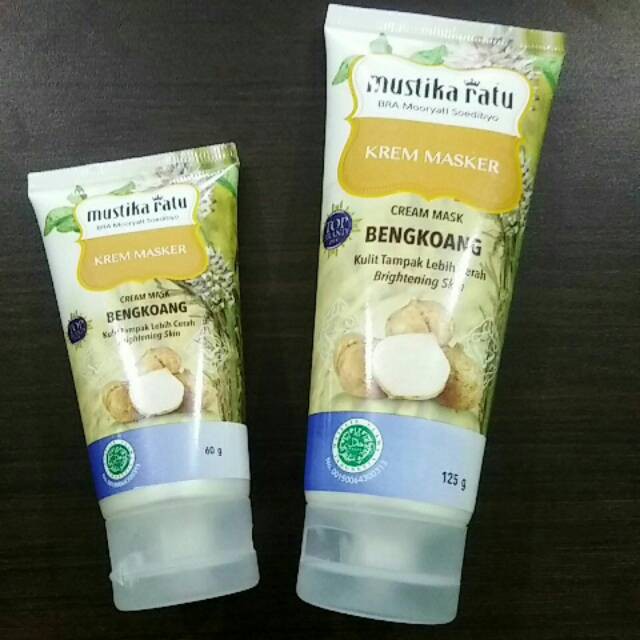 Jual Mustika Ratu Krem Masker Bengkoang 60 G 125 G Indonesia Shopee