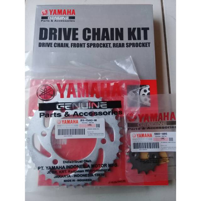 Gear Set Komplit Yamah Vixion New  Kualitas Ori