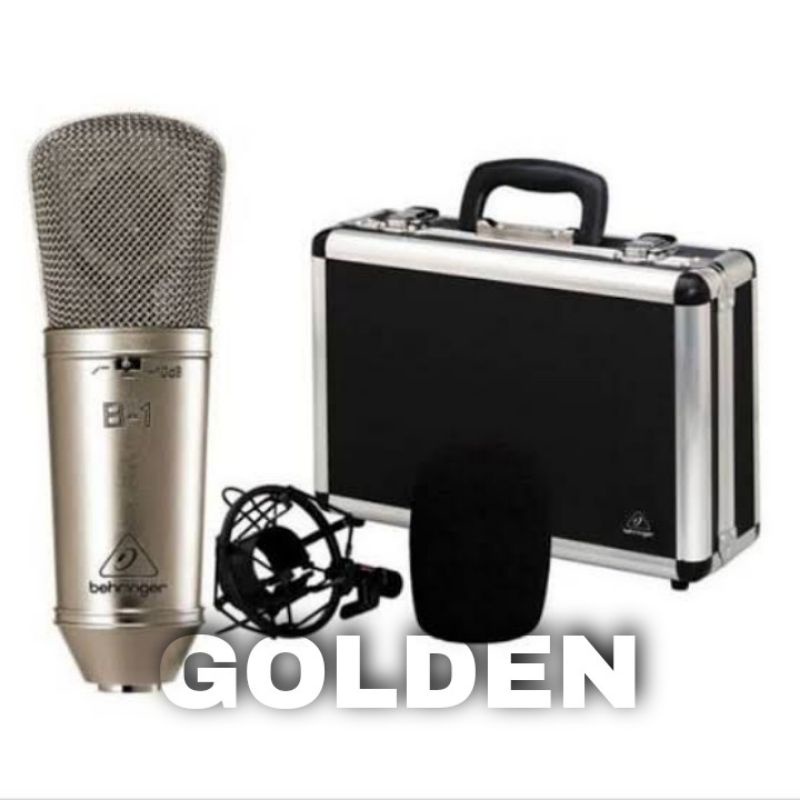 Mic Kabel Condenser Behringer B1 Original Studio Recording